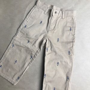NWT Janie & Jack Nutcracker Khaki Boy Pants
